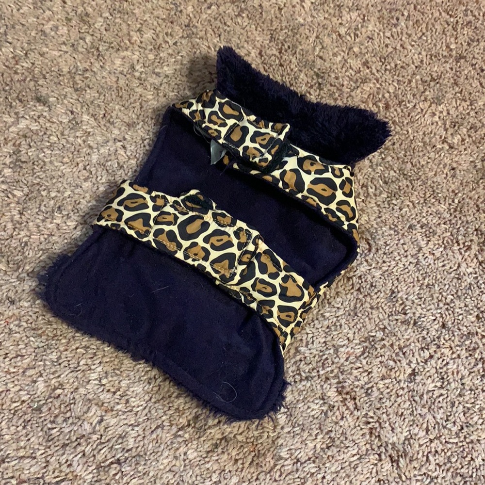 Leopard print dog vest - Picture 4 of 5
